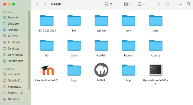 moodle mac installation