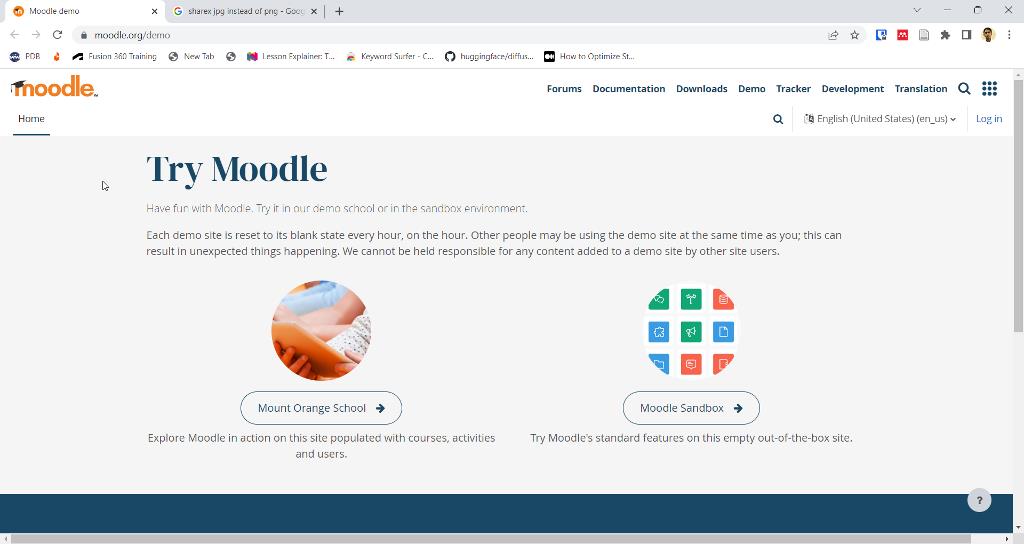 moodle-demo-site