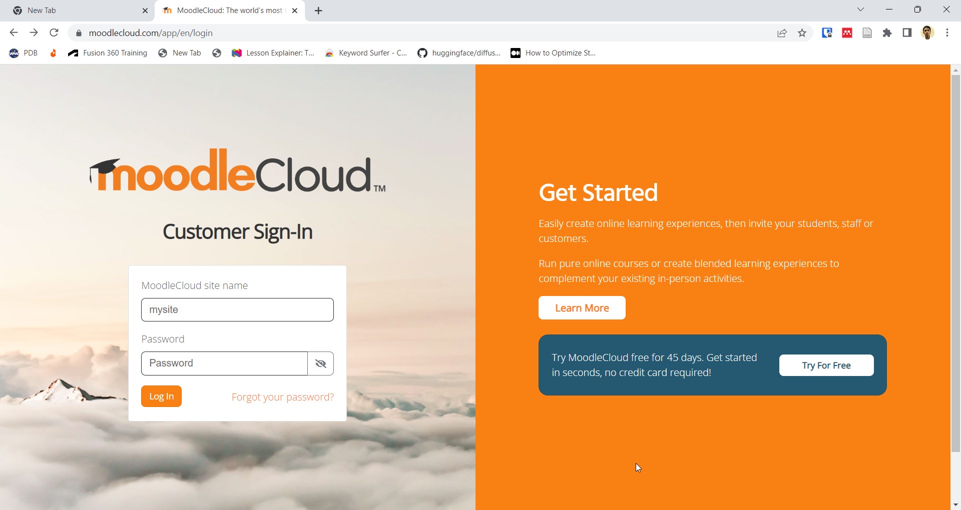 moodle cloud